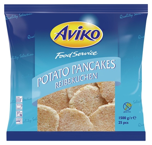 [3392] Rosti Reibekuchen Aviko 25 st - 1.5 kg
