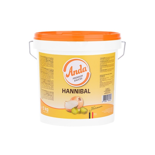 [6943] Hannibal Saus Anda Emmer 3 L