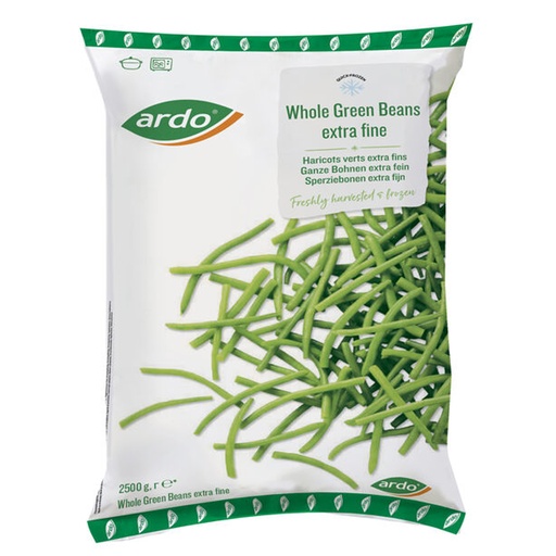 [1602] Sperziebonen Extra Fijn Ardo 2,5 kg
