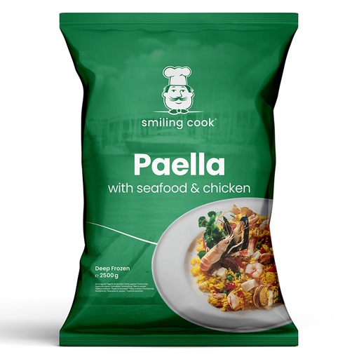 [7598] Paëlla Met Zeevruchten Valencia Smiling Cook 2,5 kg - B7