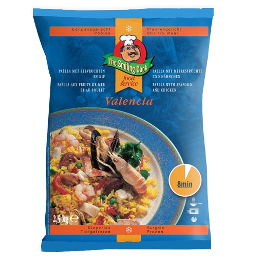 [7598] Paella Valencia Smiling Cook 2 x 2,5 kg