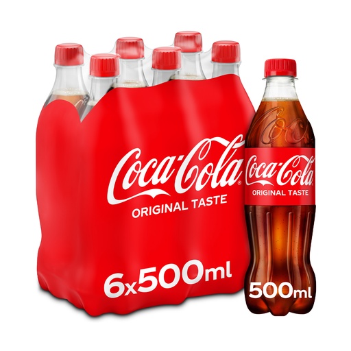 [5018] Coca Cola Pet 4 x 6 x 50 cl
