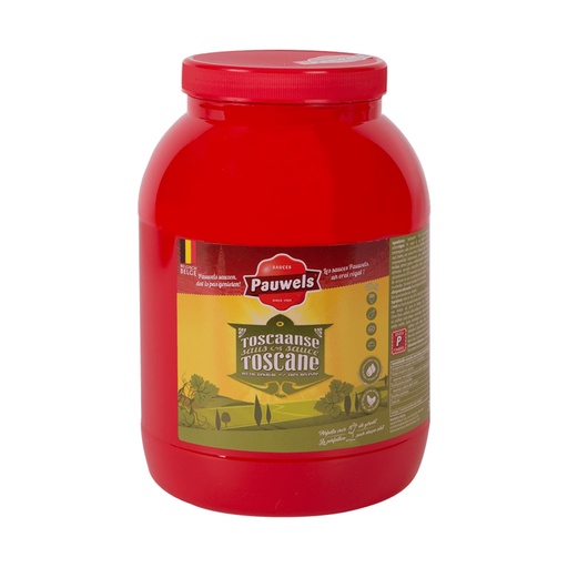 [6110] Tuscany Sauce Pauwels Pet 3 L