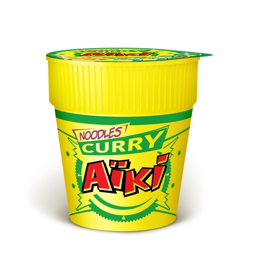 [W7552] Cup Curry Noodles Aiki 68 gr