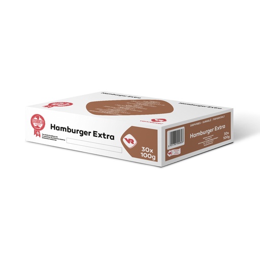 [19224] Hamburger Extra Vanreusel 30 x 100 gr