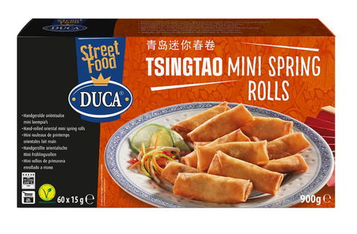 [W3385] Mini spring roll Tsingtao Duca 60 x 15 gr