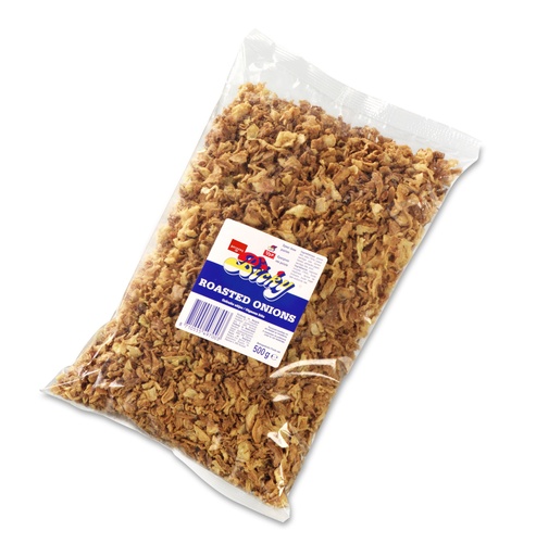 [0044A] Bicky Geroosterde Ajuinen Zakje 500 gr