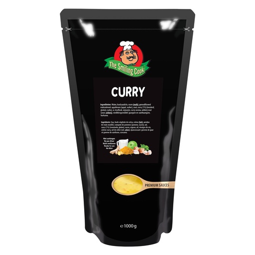 [7613] H26 Curry Saus Smiling Cook 1 kg
