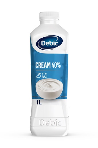 [5789] Creme Culinaire 40% EHT Debic 1 L