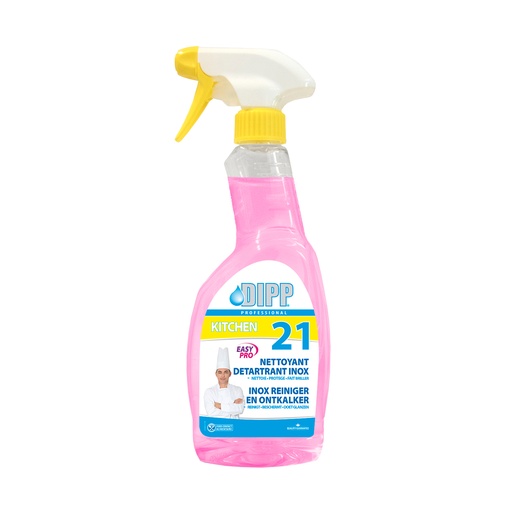 [4841] Ontkalker Inox Reiniger Dipp (21) Spray 500 ml