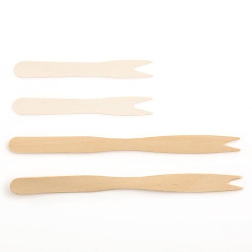 [14564] Houten Frietvork 140 mm - 1000 st