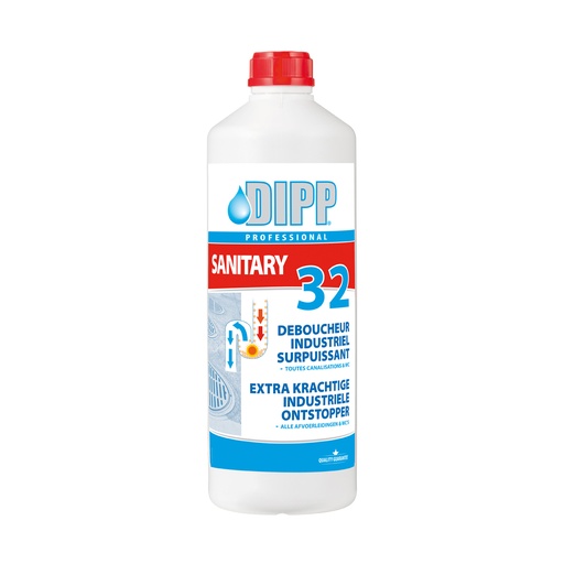 [4951] Ontstopper Krachtig Indust. Dipp (32) Fles 1 L