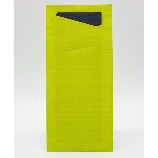 [4138] Bestekzakjes Kiwi 190 x 85 mm Duni 100 st
