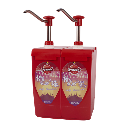 [6169] Pita/Kebab Sauce Bag Pauwels 5 L
