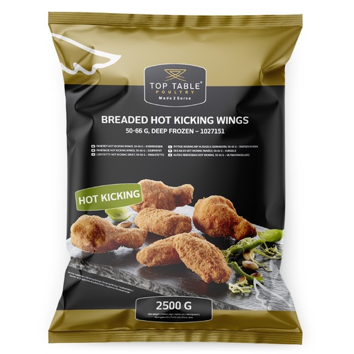 [7311] 1027151 Hot Kicking Wings Top Table 2.5 kg