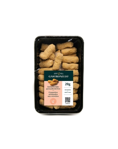 [0937] Amb. Garnaal Kroketten Gastronello 60 x 20 gr