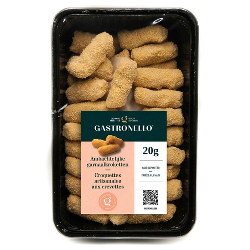 [0937] Amb. Garnaal Kroketten Gastronello 60 x 20 gr