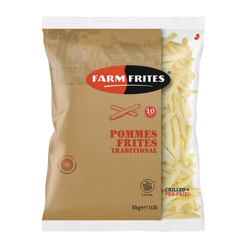 [13375] Frieten 10 mm - Farm Frites 2 x  5 kg