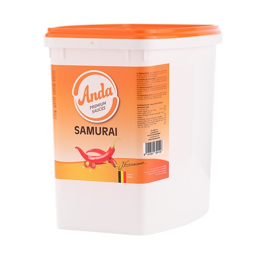 [6961] Samurai Saus Anda Box 5 L