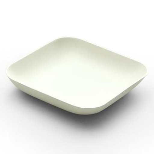 [W2452] Assiette Carre Bagastro 80 x 80 x 15 mm - 40 pcs