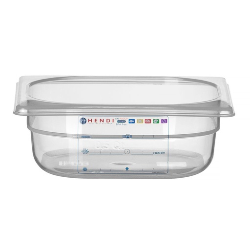 [170033] Gastro Normbak 1/6 - 65 mm - Pp - Hendi - 880487