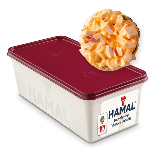 [3538] Duivelse Vlees Salade Hamal Bak 1 kg
