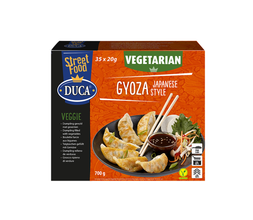 [W3360] Vegetarian gyoza Duca 35x20gr
