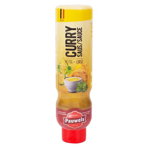 [6141] Curry Saus Pauwels Tube 1 L