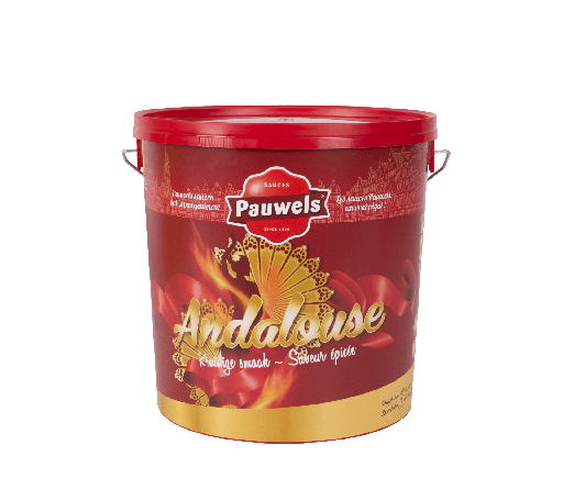 [6197] Andalouse Sauce Pauwels Bucket 10 L