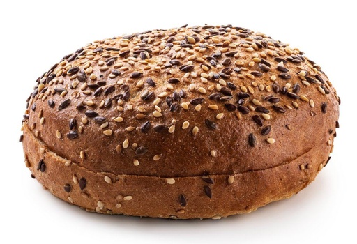 [8660] B959 Soft Hamburger Bun Avec Des graines De Sesame Et De Lin Banquet d'Or 30 x 90 gr