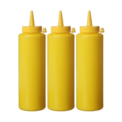[170067] Dispenser Flacon Geel 3 x 20 cl Hendi - 558034