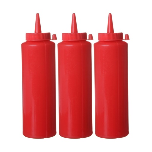 [170068] Dispenser Flacon Rood 3 x 20 cl Hendi - 558041
