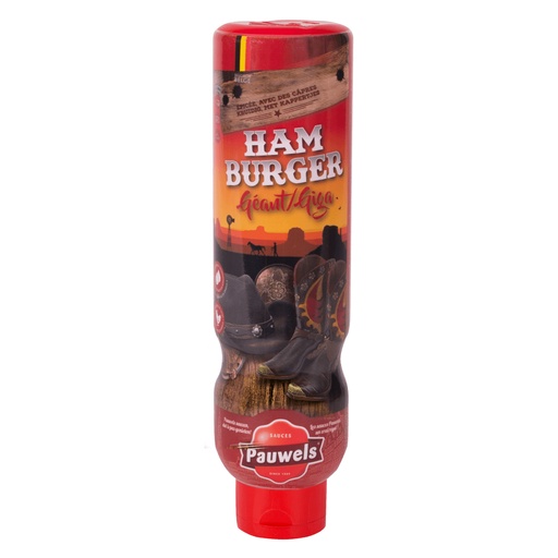 [6172] Hamburger Saus Giga Pauwels Tube 1 L