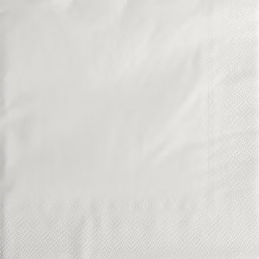 [4540] Serviette 1 Couche 33 cm Blanc 500 pcs