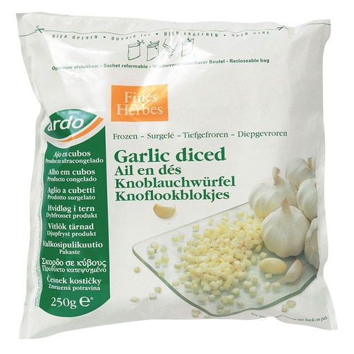 [W6006] Knoflook Blokjes Ardo 250 gr