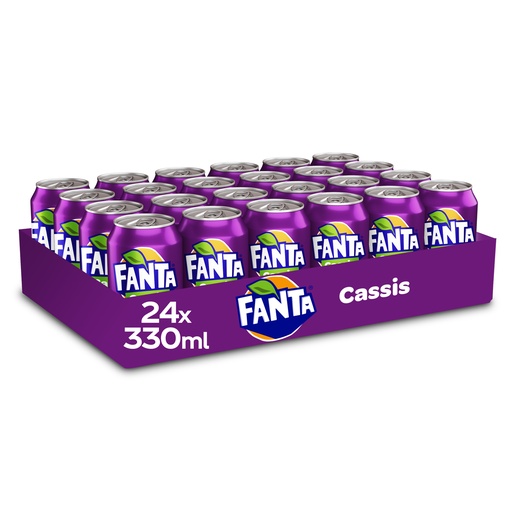 [19314] Fanta Cassis Blik 24 x 33 cl