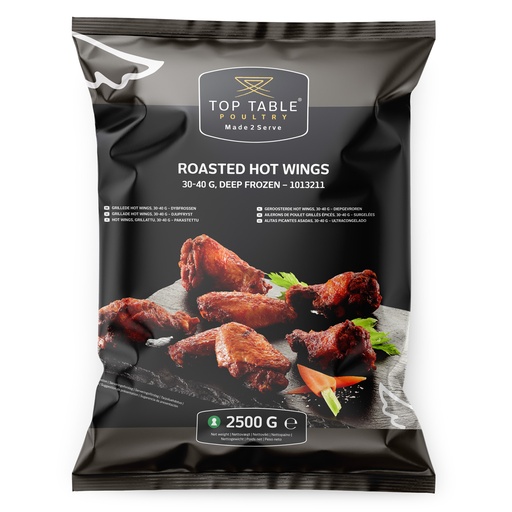 [2560] 1013211 Chicken Hot Wings Top Table 2,5 kg
