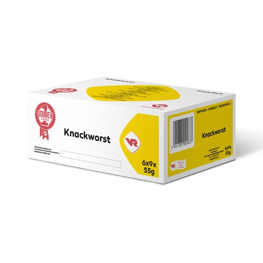 [0111] Knakworst Zonder Vel Vanreusel 54 x 55gr
