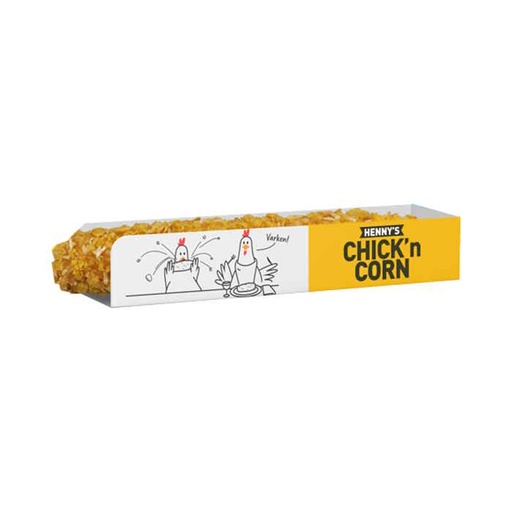 [6019] Chick'n Corn Henny's + Doosjes 36 x 80 gr