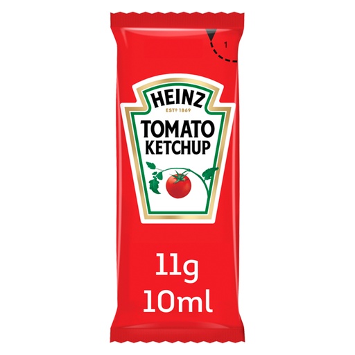 [6809] Tomaten Ketchup Porties Heinz Zakjes 200 x 11 g