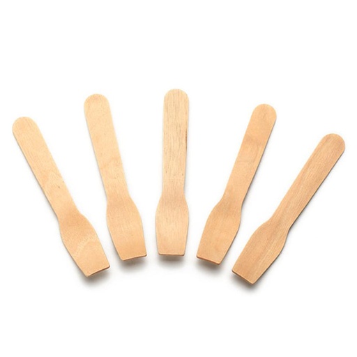 [w2247] Ijslepeltje Hout 9,5 cm 3 X 100 st