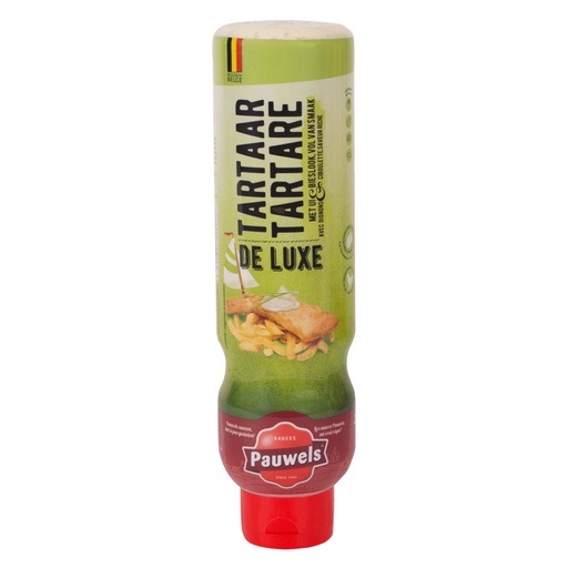 [6198] Tartare Sauce De Luxe Pauwels Tube 1 L