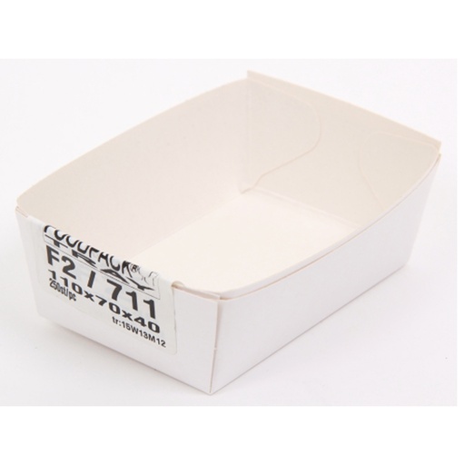 [4556] Bac à frites711 - 1 x 250 pcs