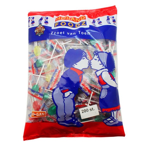 [W2502] Lollies Fruit Flavour Sweetz 200 pcs