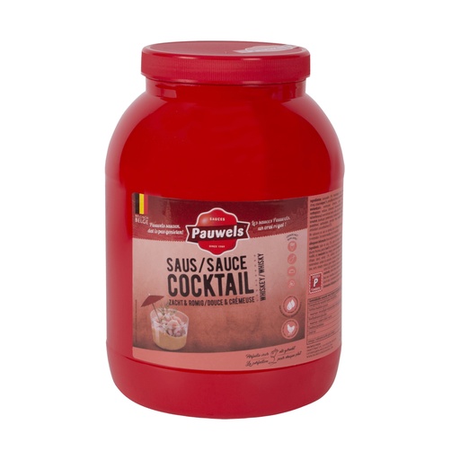 [6107] Cocktail Sauce Pauwels Pet 3 L