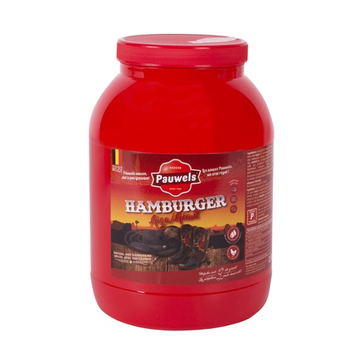 [6173] Hamburger Saus Giga Pauwels Pet 3 L