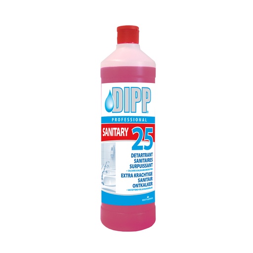 [4966] Extra Krachtige Sanitair Ontkalker Dipp (25) 1 L