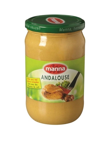 [W2145] Andalouse Saus Manna 620 gr