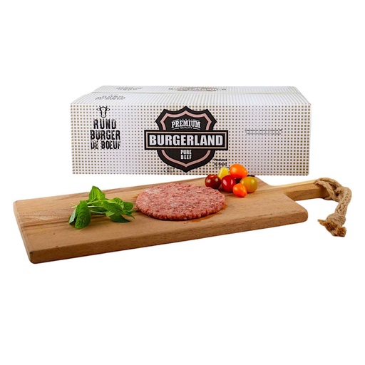 [8211] Beefburger 140 gr Rustiek Burgerland 36 x 140 gr