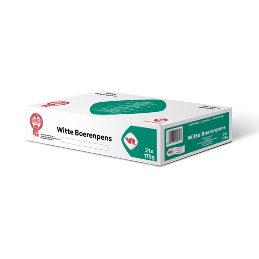[0138] Witte Boerenpens Vanreusel 21 x 175 gr